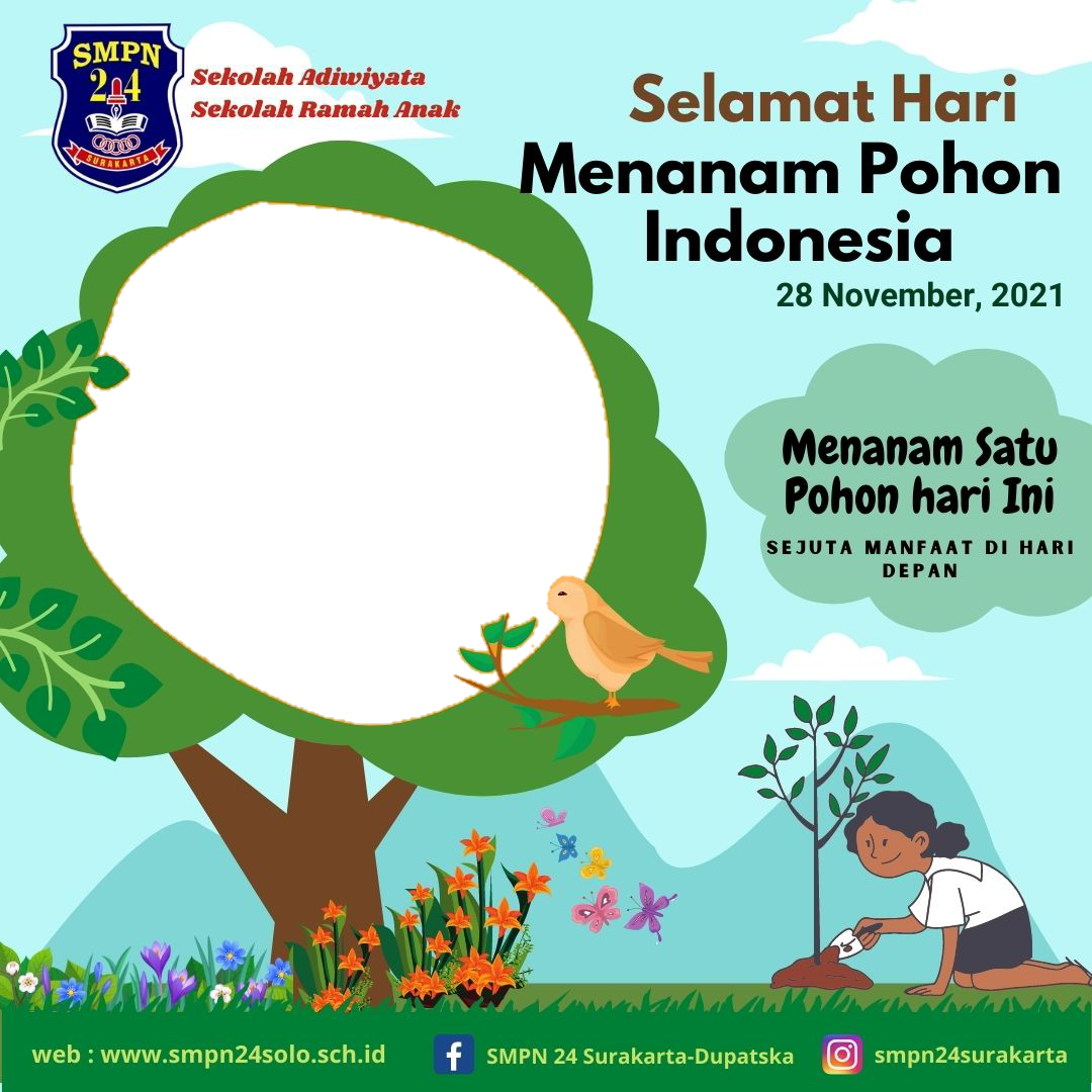 Download Background Twibbon Hari Menanam Pohon buatan weni kurnia