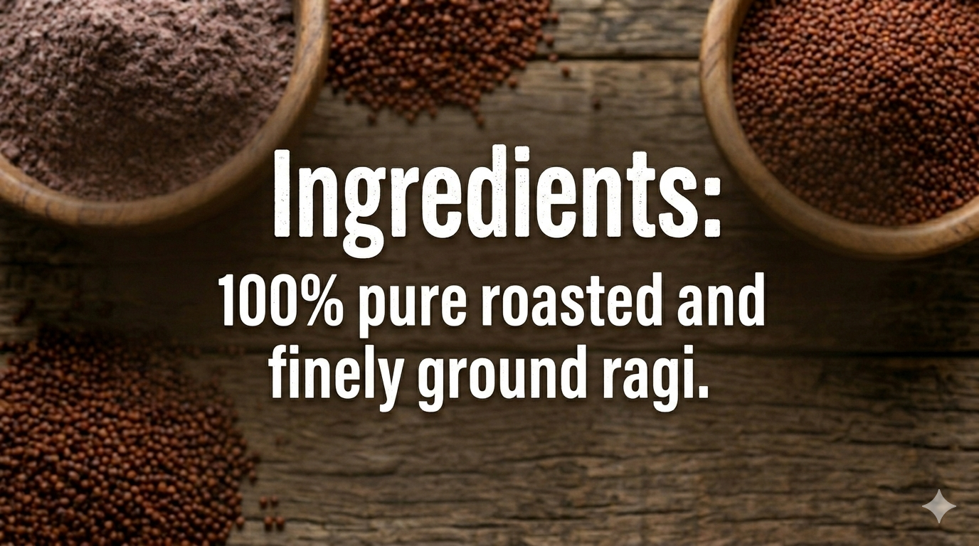 Ragi Powder - Ingredients