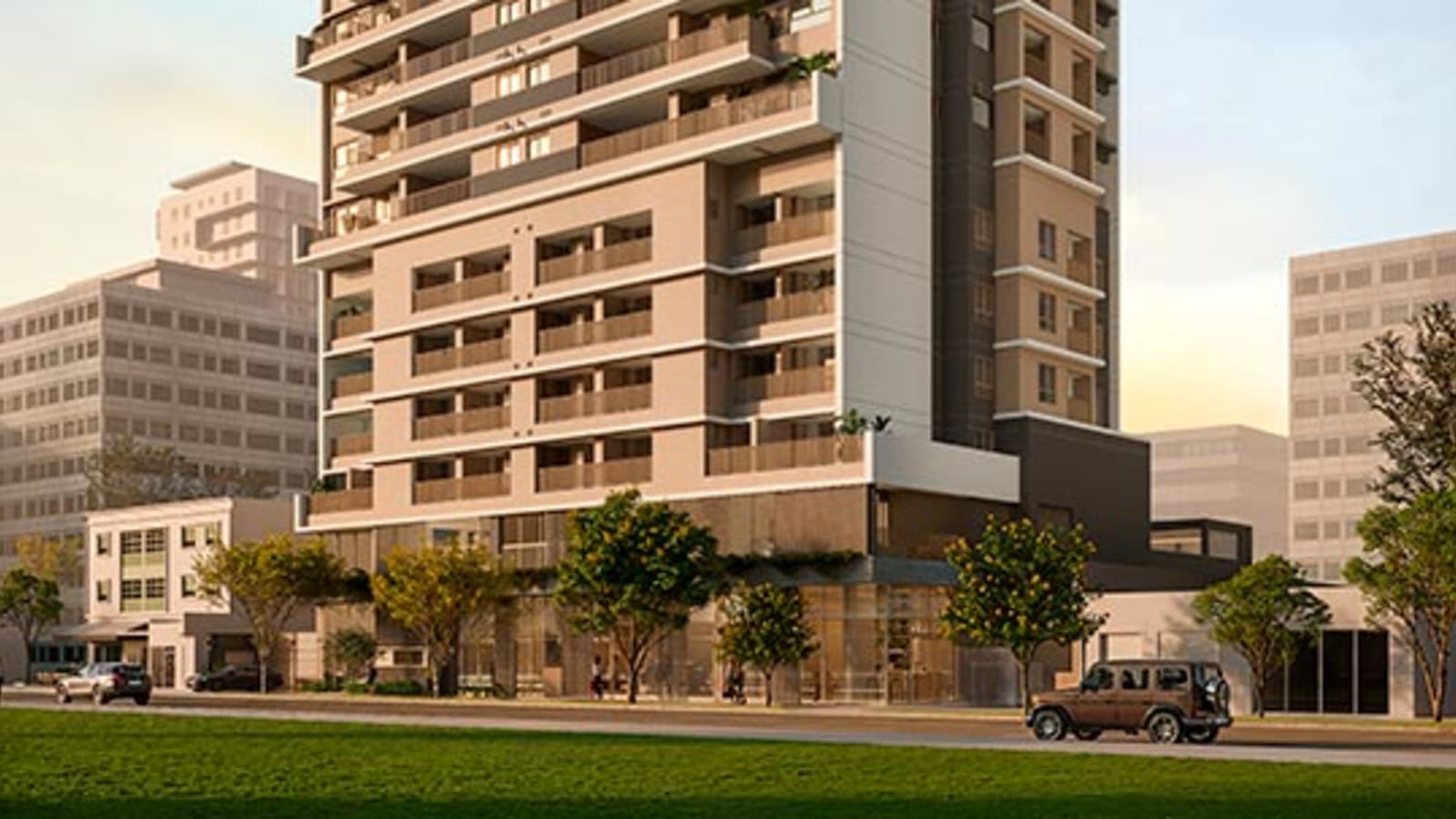 Alameda Mará: 2 e 3 suítes em Moema com raia de 25 m no rooftop