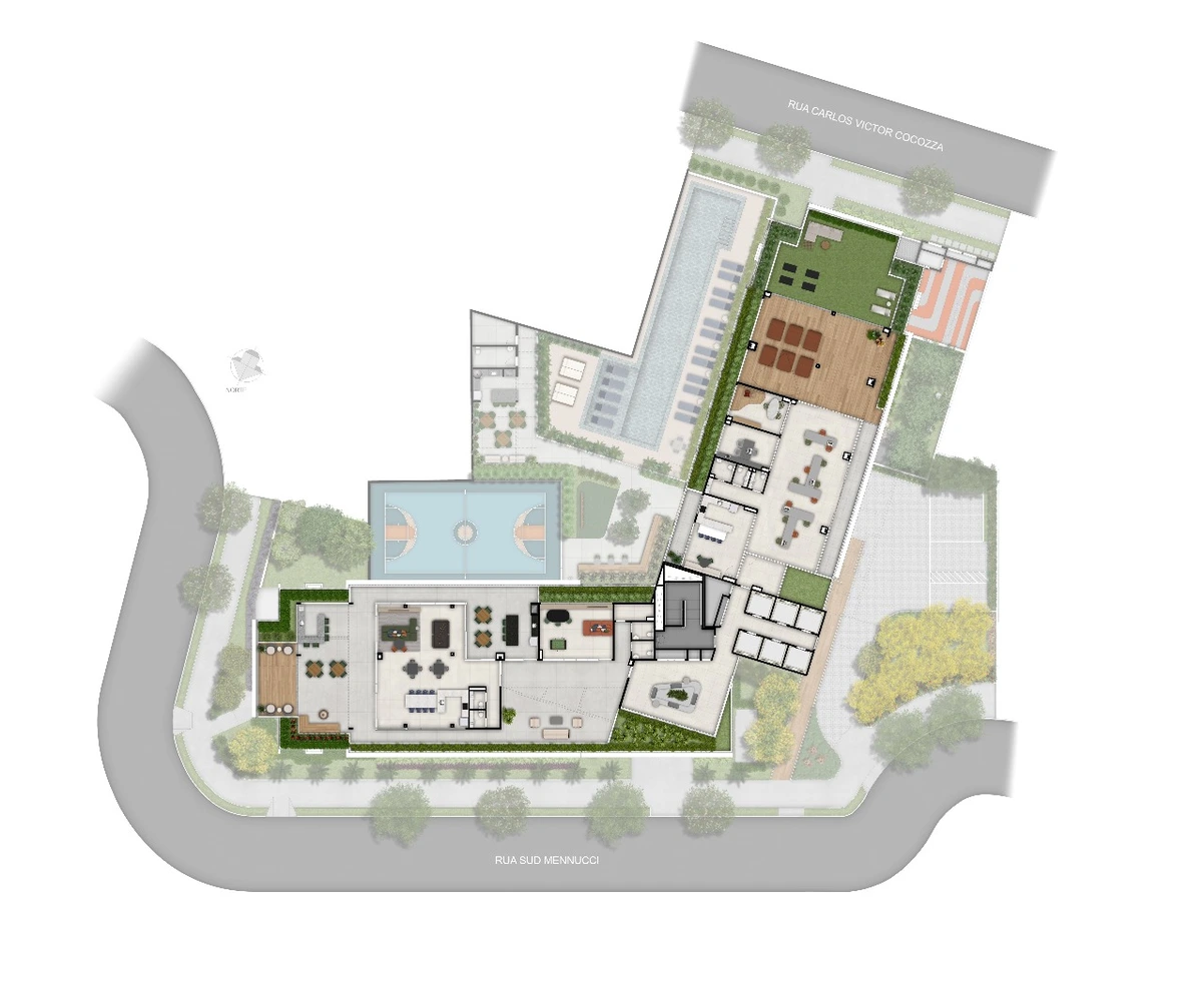 Planta/implantação 1