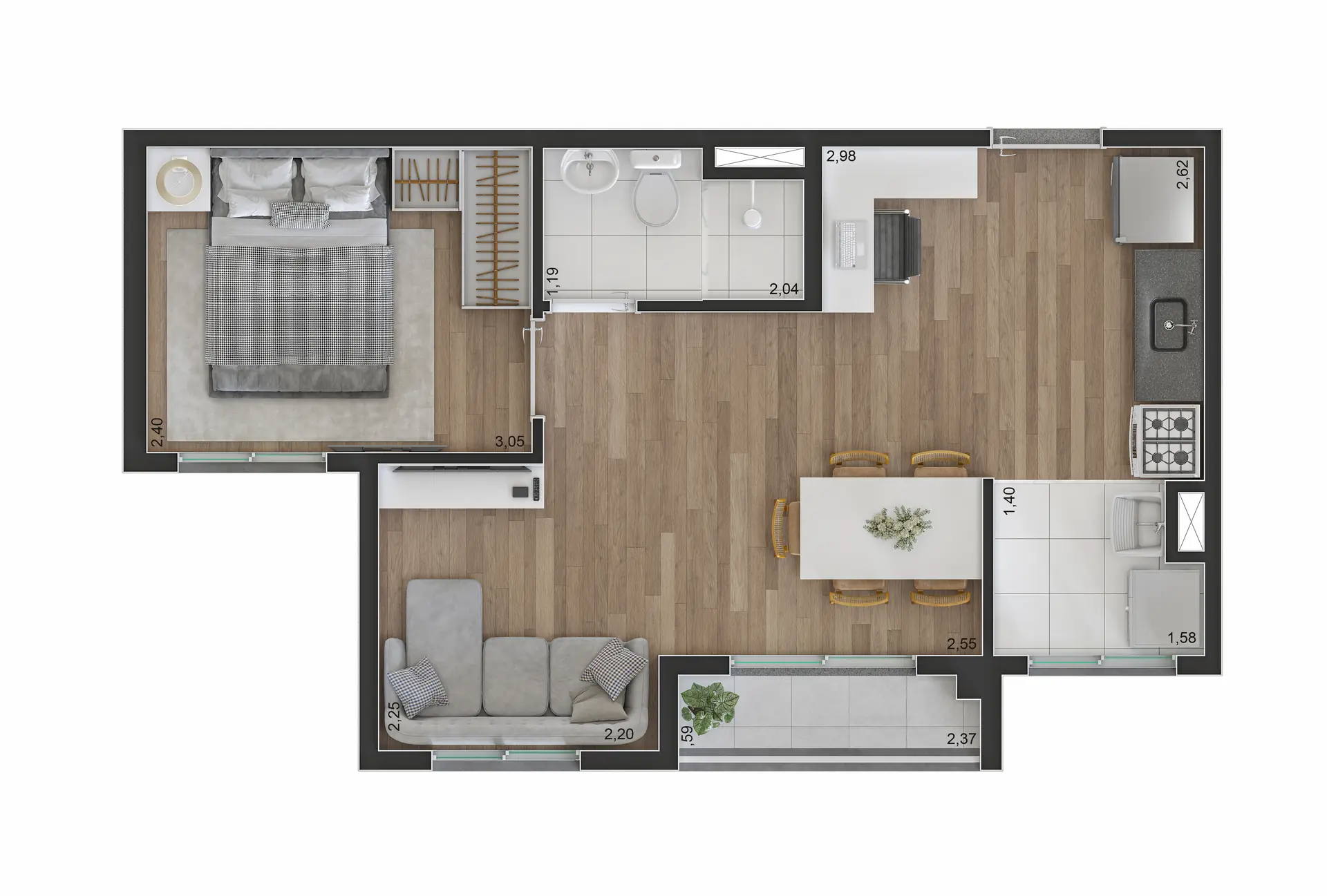 Planta/implantação 4