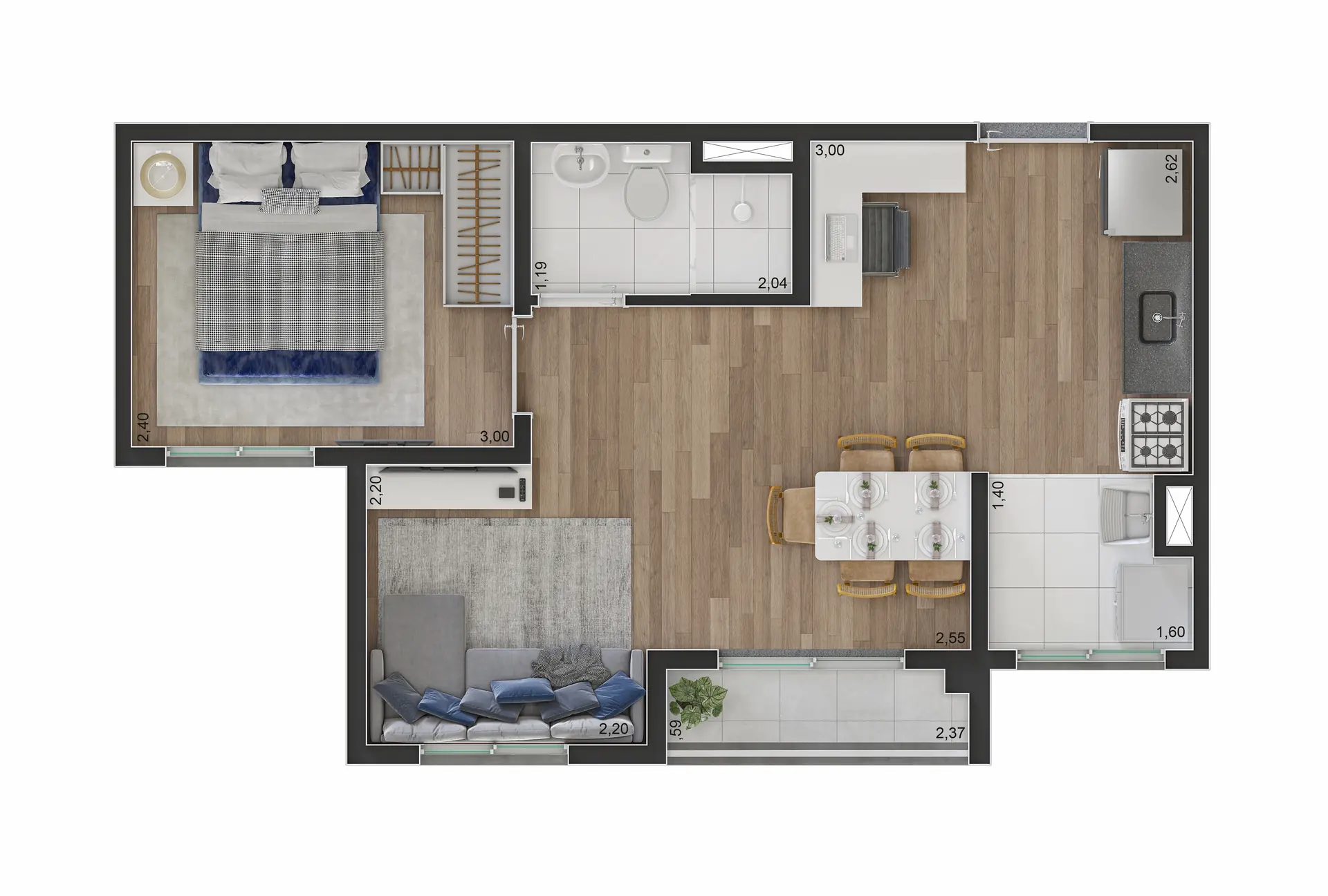 Planta/implantação 9