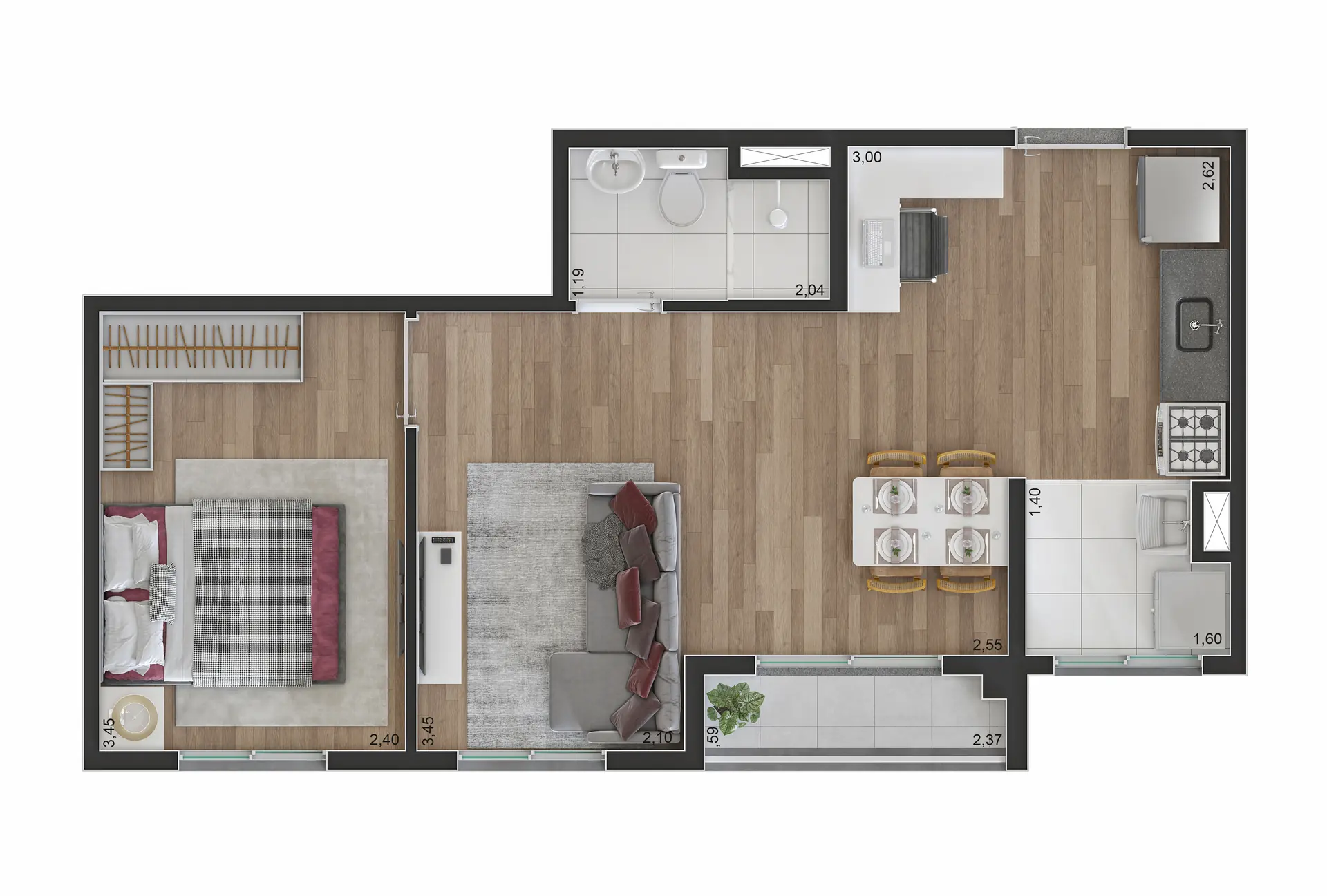 Planta/implantação 7