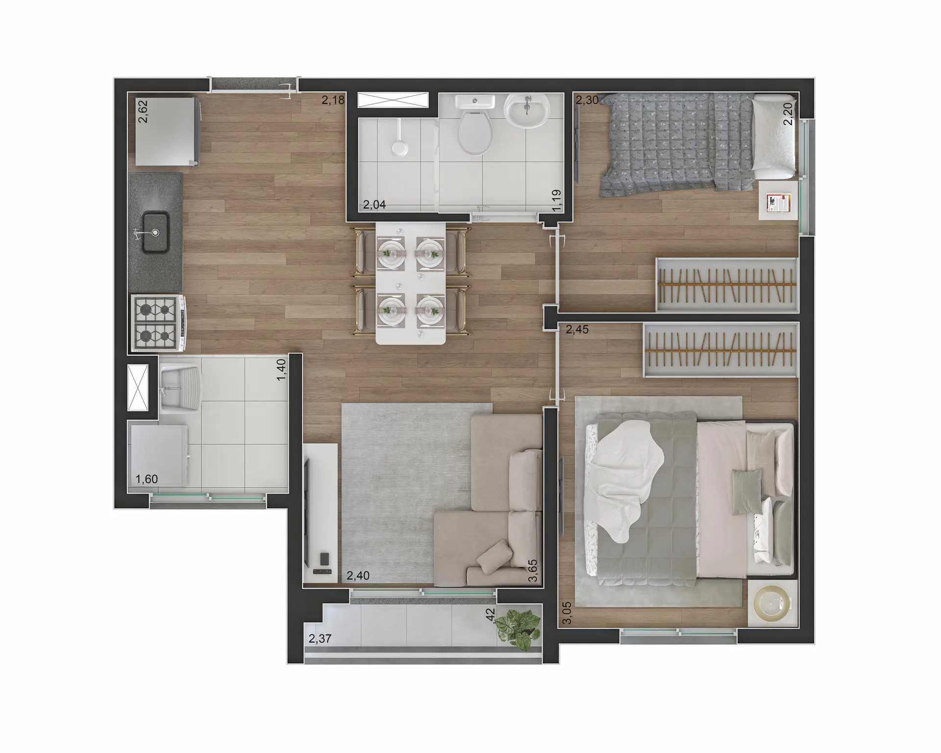 Planta/implantação 8