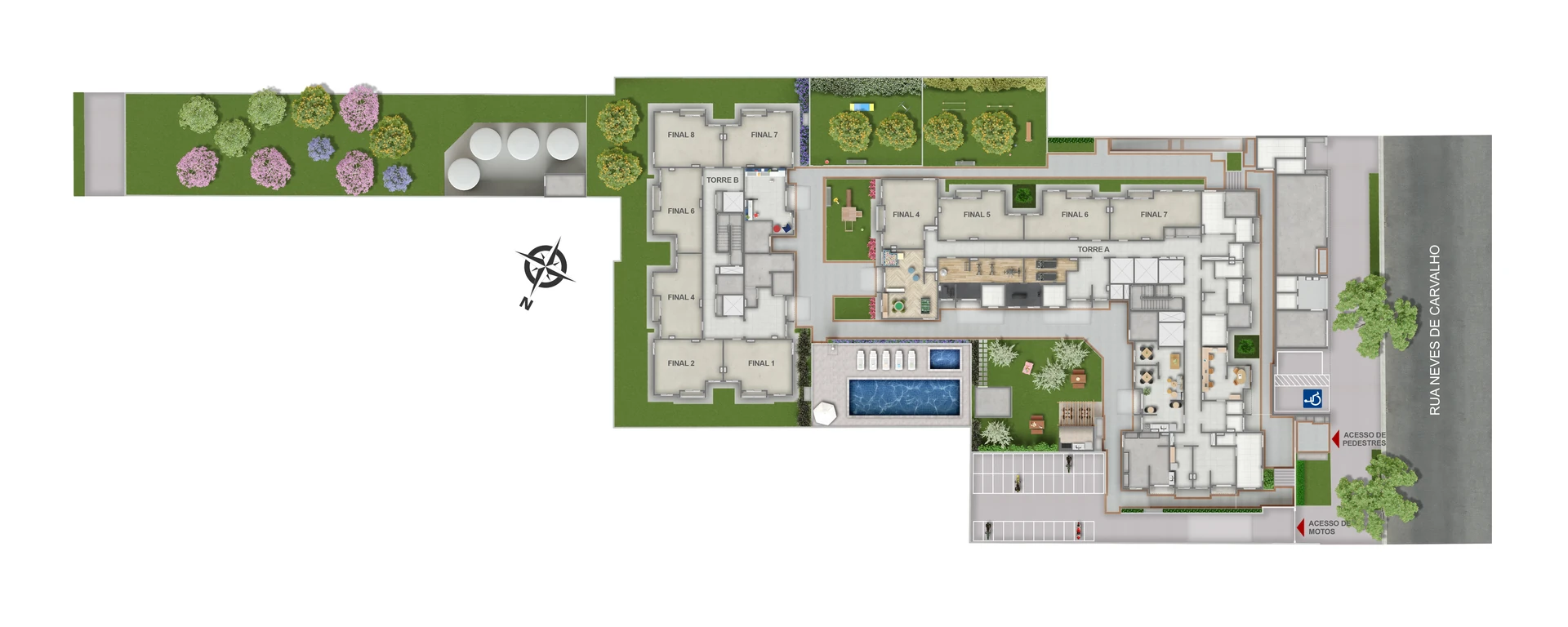 Planta/implantação 1