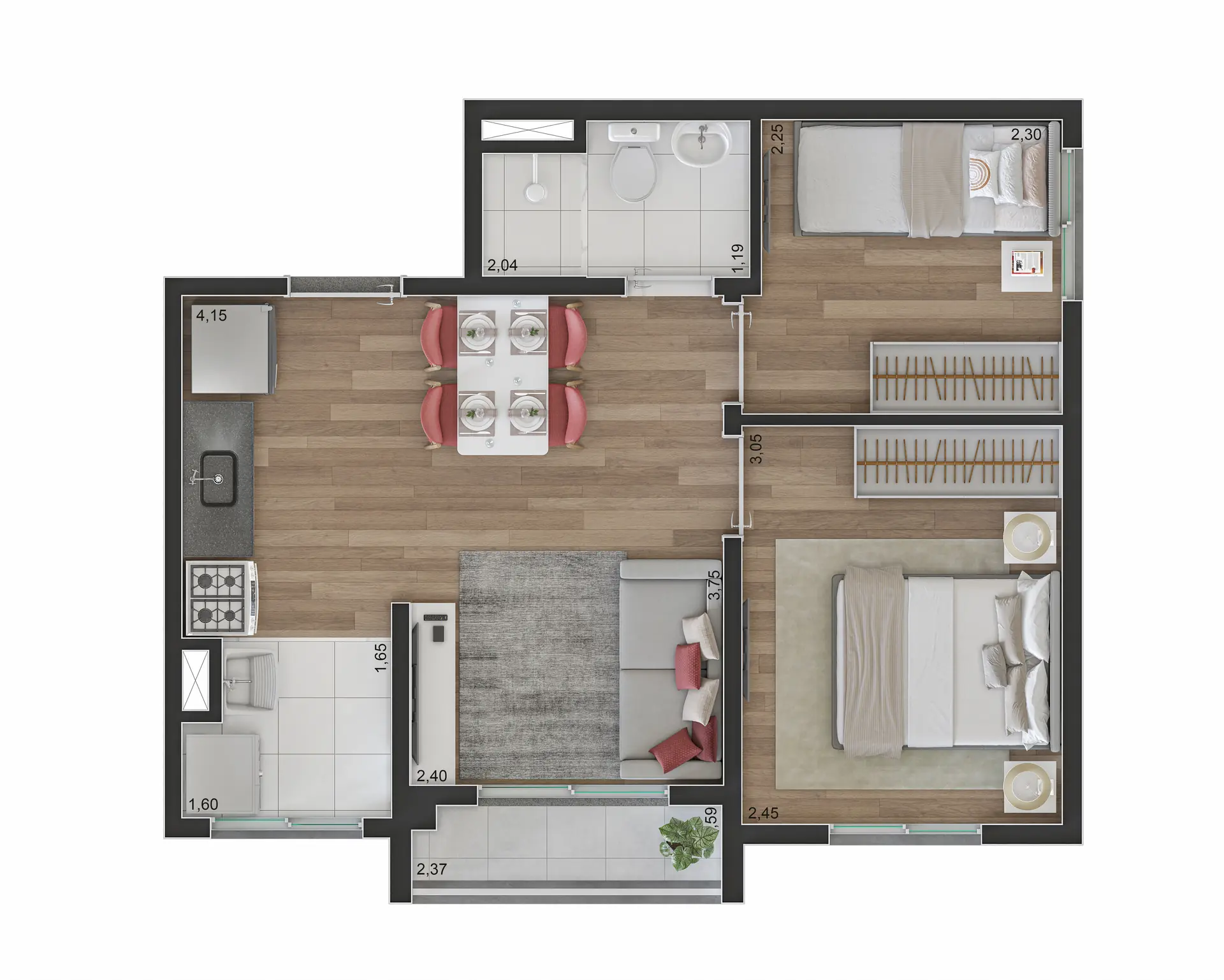 Planta/implantação 5