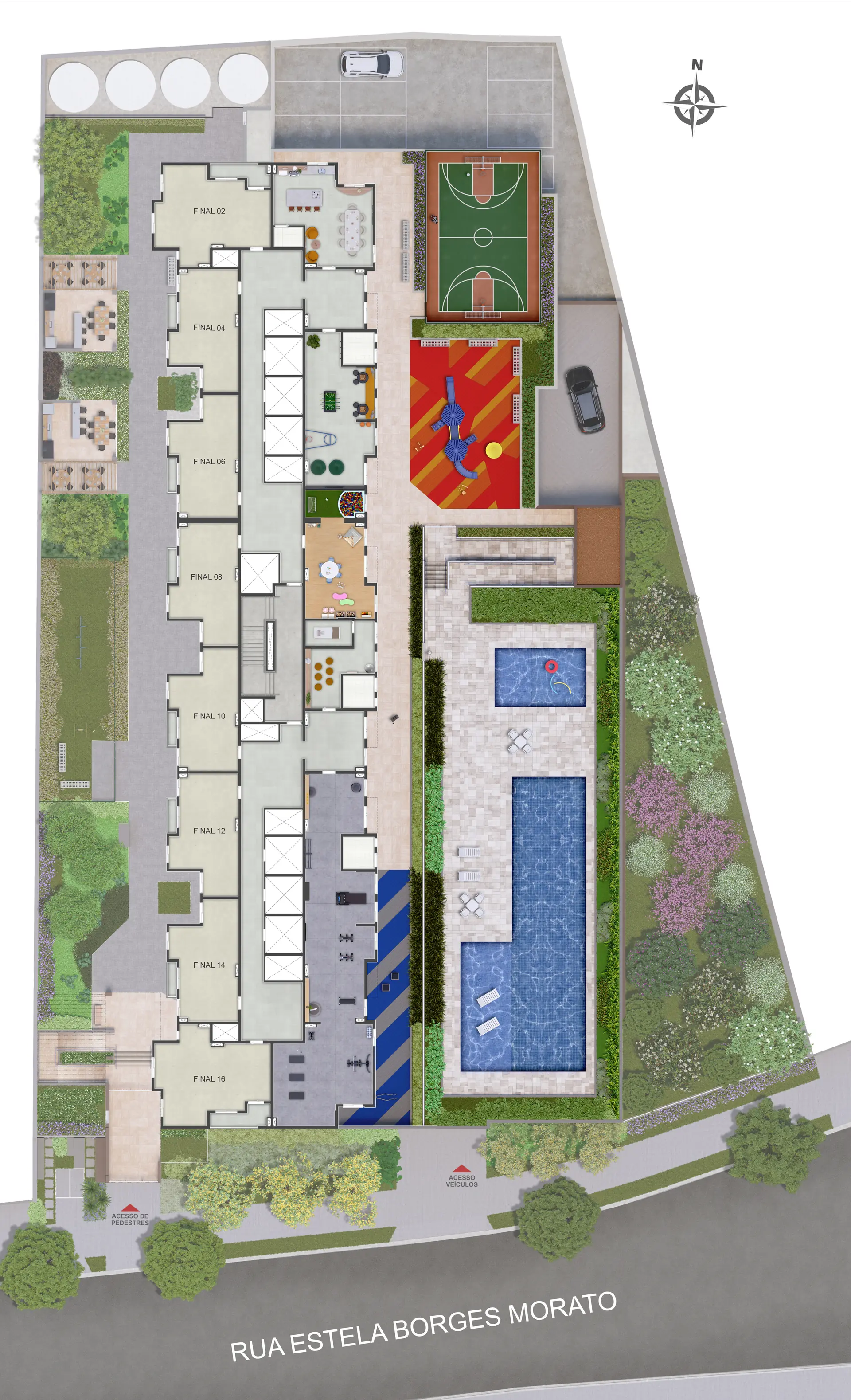 Planta/implantação 1