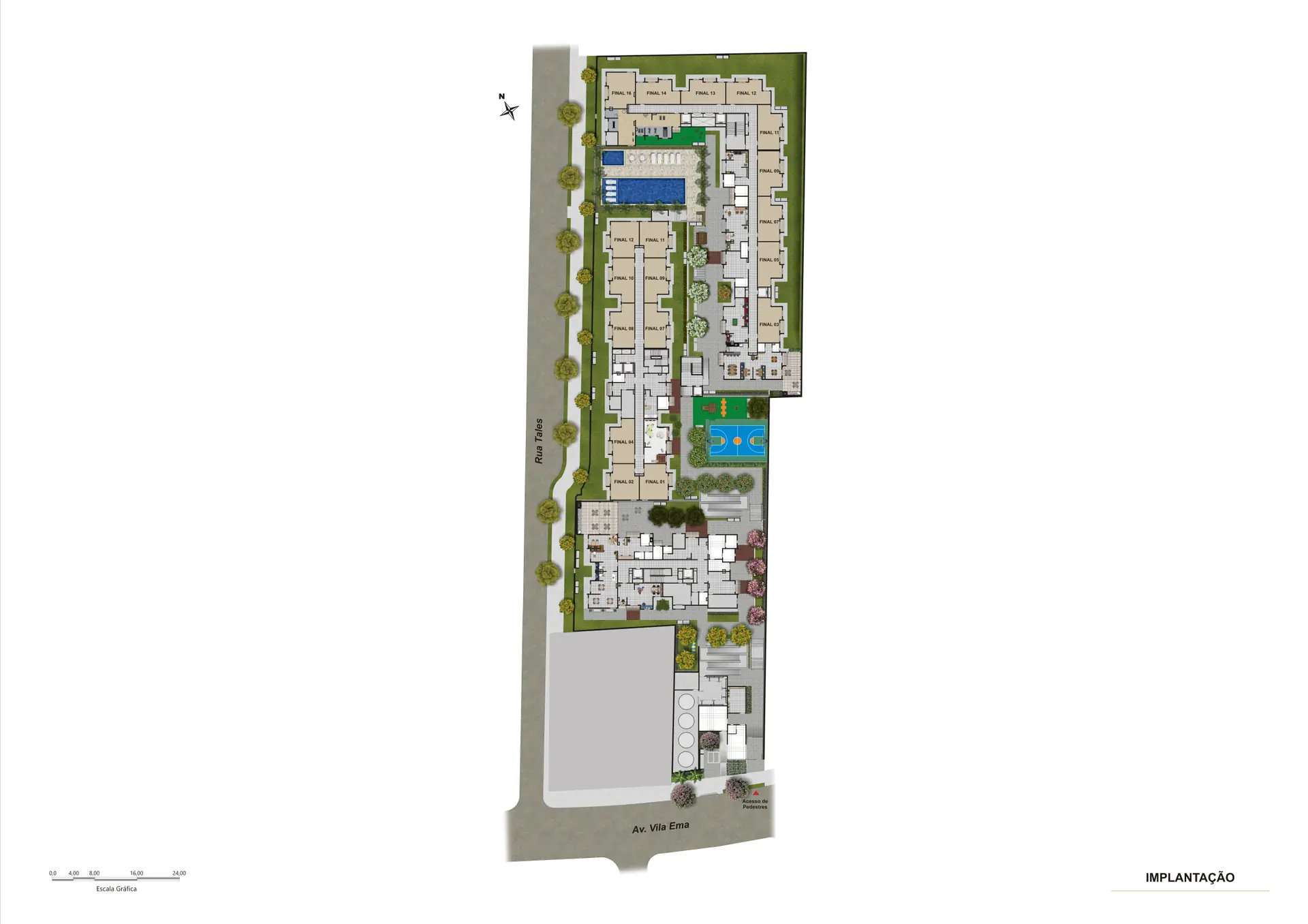 Implantação do New Vila Ema