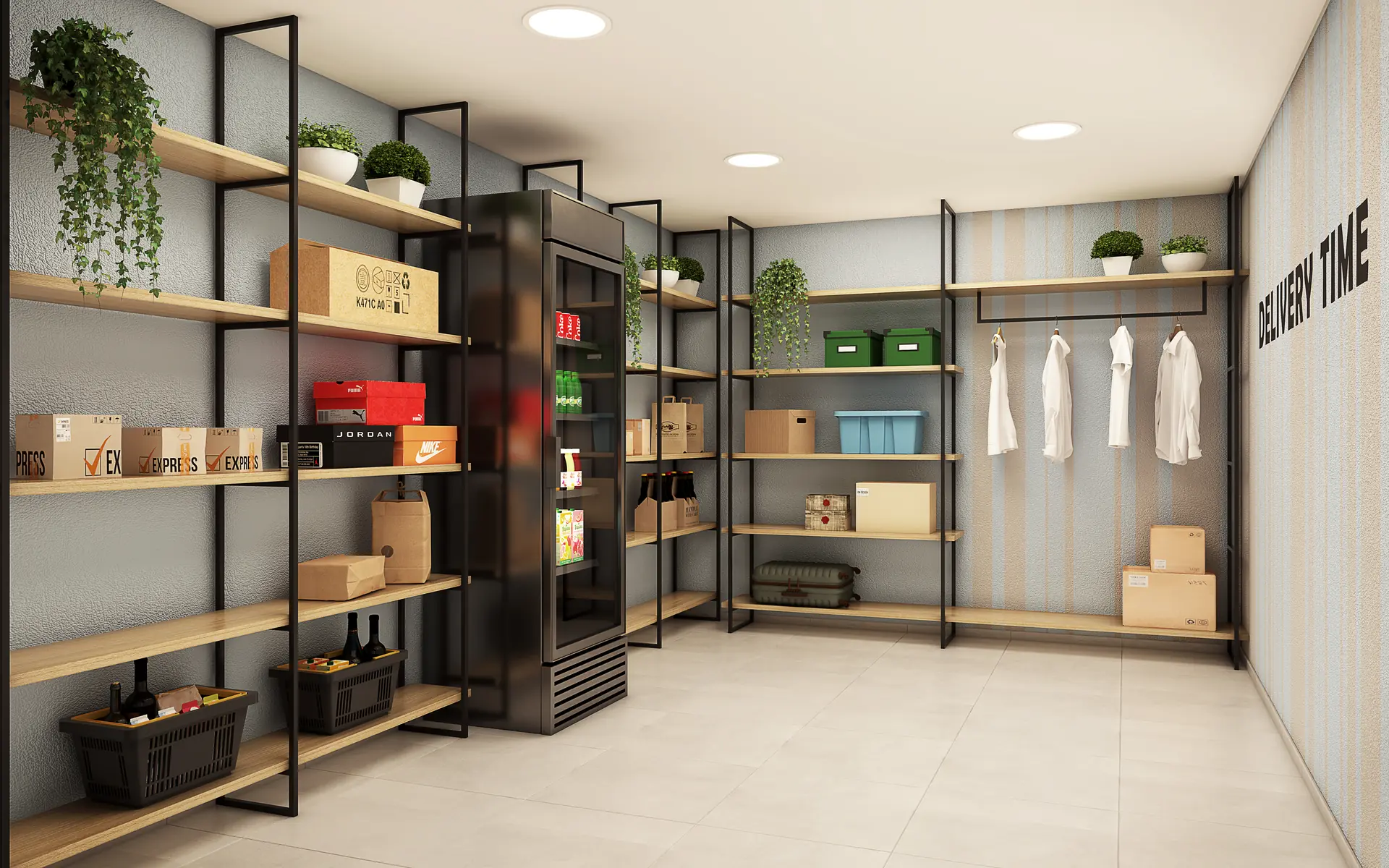 Closet compartilhado do New Vila Ema