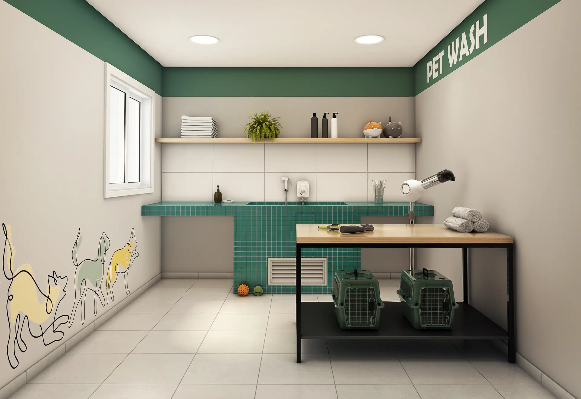 Pet wash do New Vila Ema