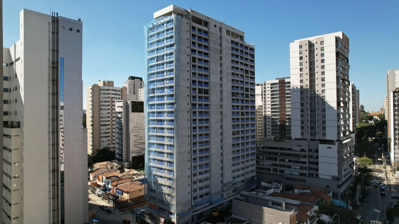 Torre do The Collection Vila Clementino vista do bairro
