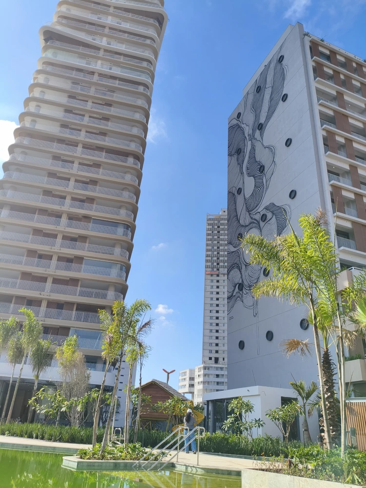 Península Vila Madalena visto do térreo