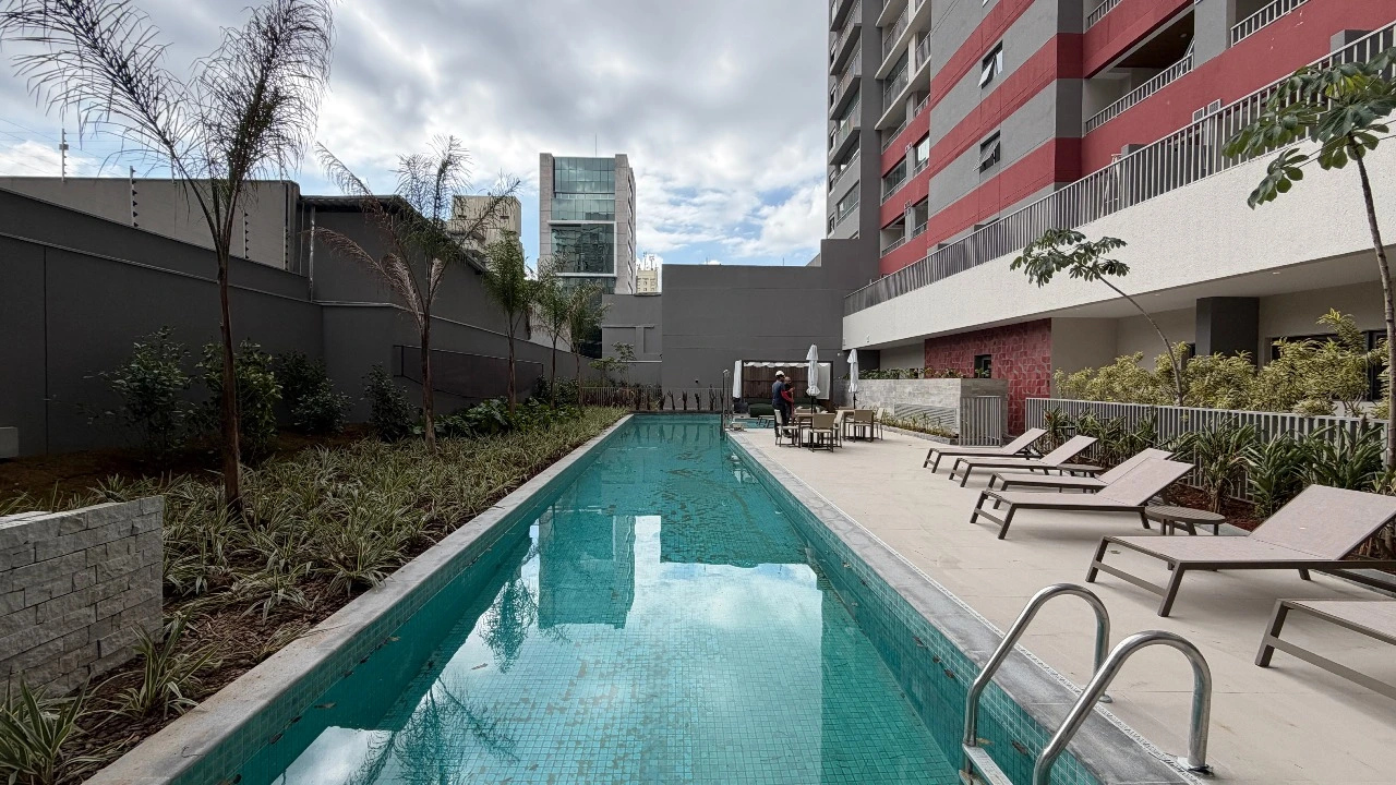 Raia da piscina do The Collection Moema