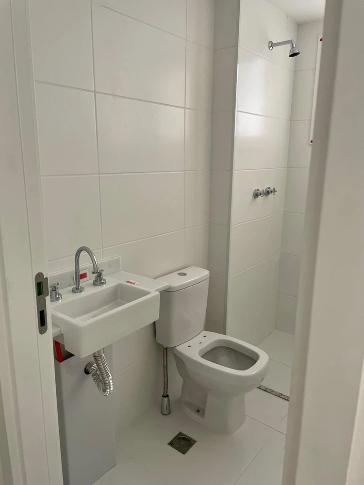 Lavabo das áreas comuns do The Collection Paulista