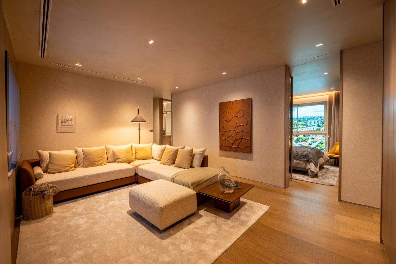 Estar Íntimo - Apto 394m² — apartamento decorado do Granoscar Ibirapuera