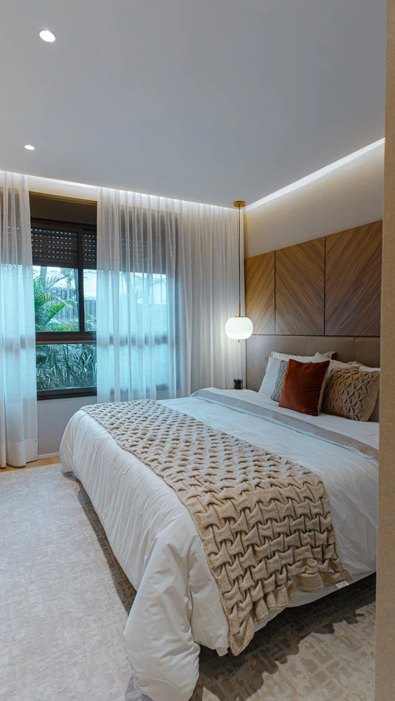 Suíte Master - Apto 164m² — apartamento decorado do Quarten Ibirapuera
