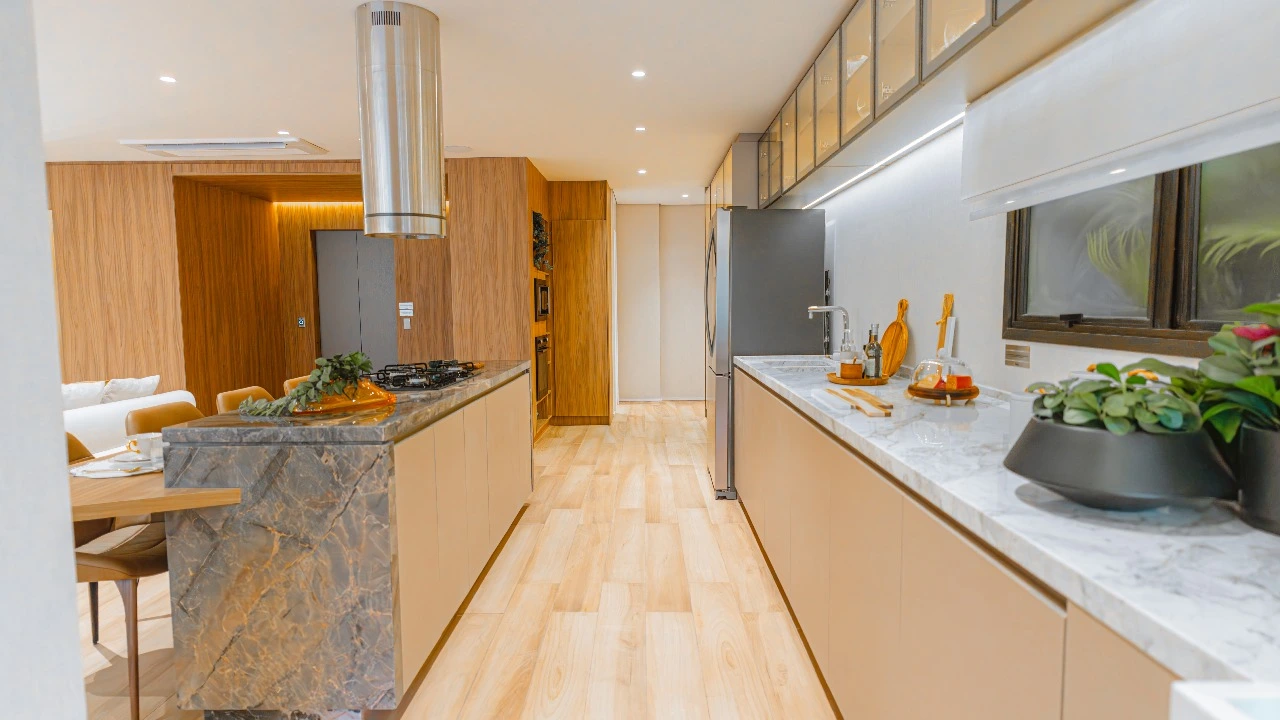 Cozinha - Apto 164m² — apartamento decorado do Quarten Ibirapuera