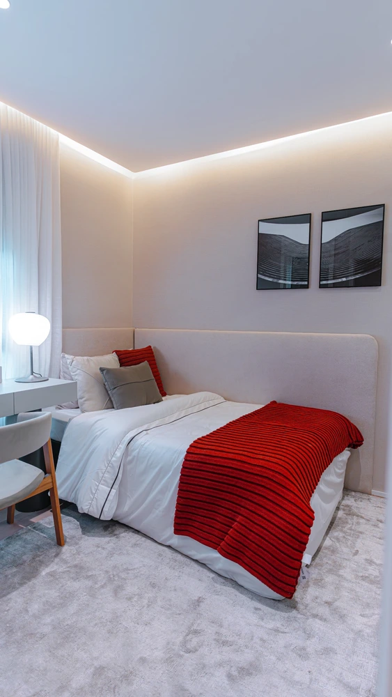 Suíte 2 - Apto 164m² — apartamento decorado do Quarten Ibirapuera