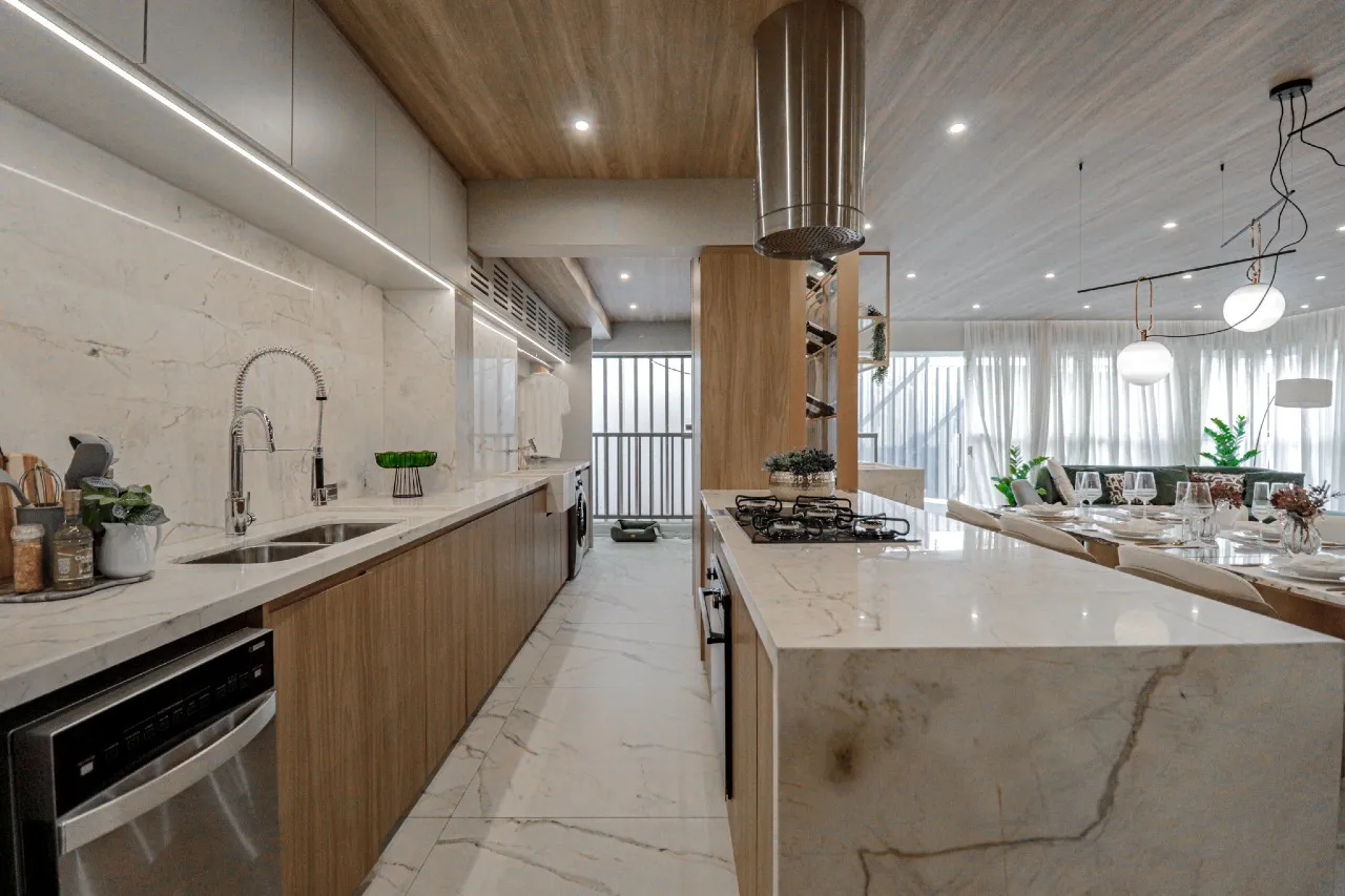 Apto 178m² - Cozinha — apartamento decorado do Mirant Ibirapuera