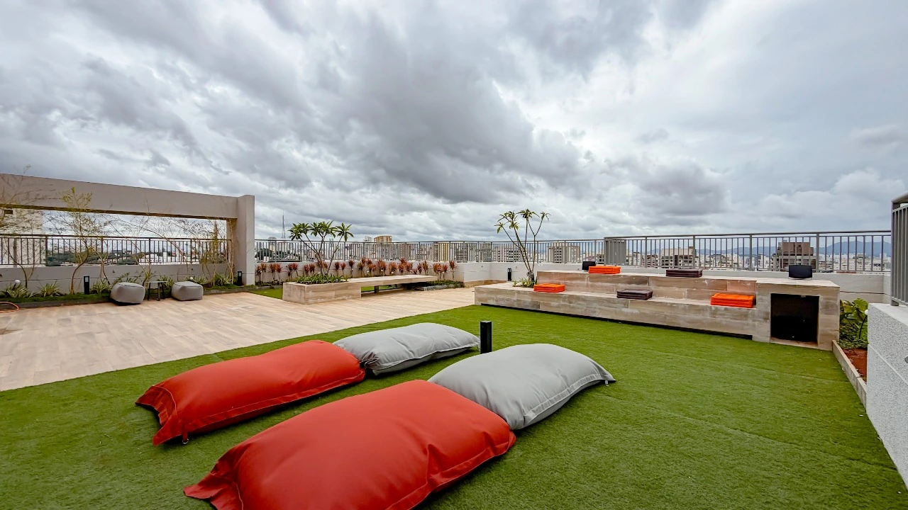 Terraço cobertura do The Collection Perdizes