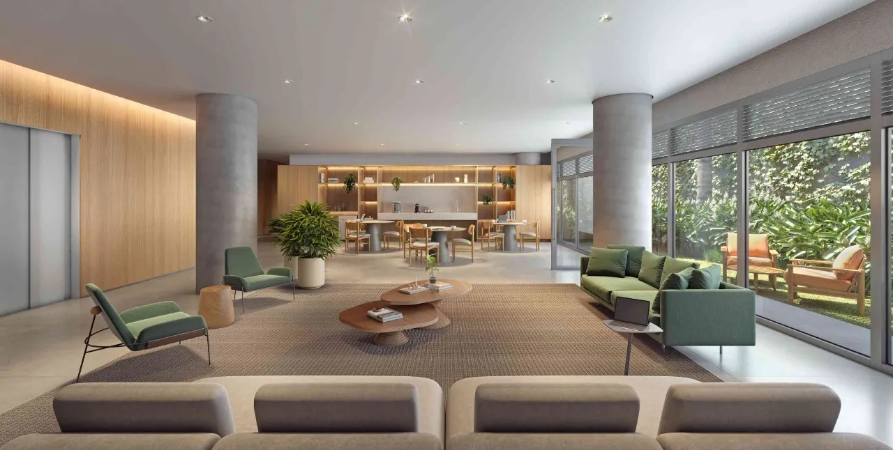 Lounge Coworking do Isla Vila Madalena