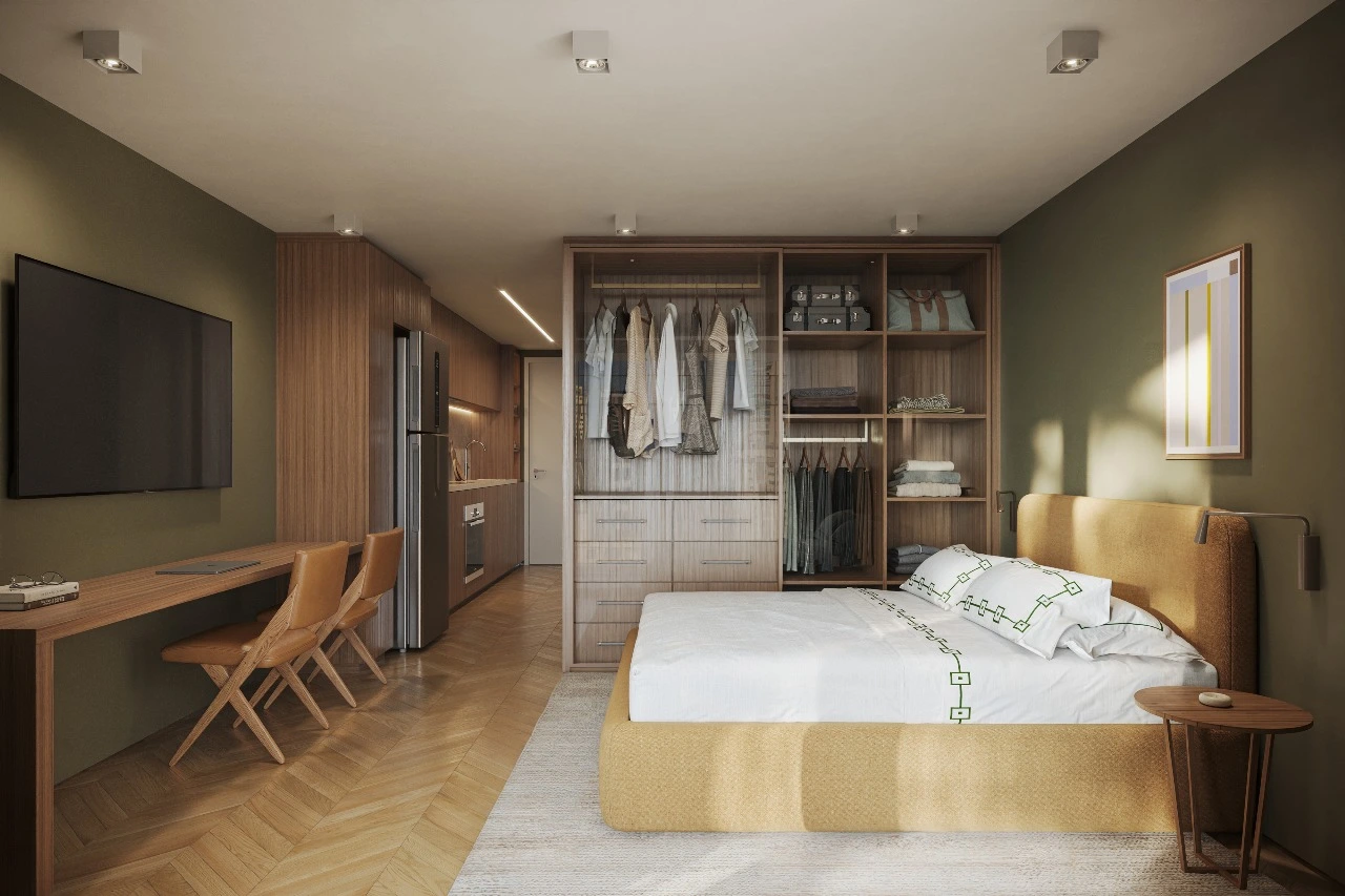 Studio — apartamento decorado do Spot Paraíso
