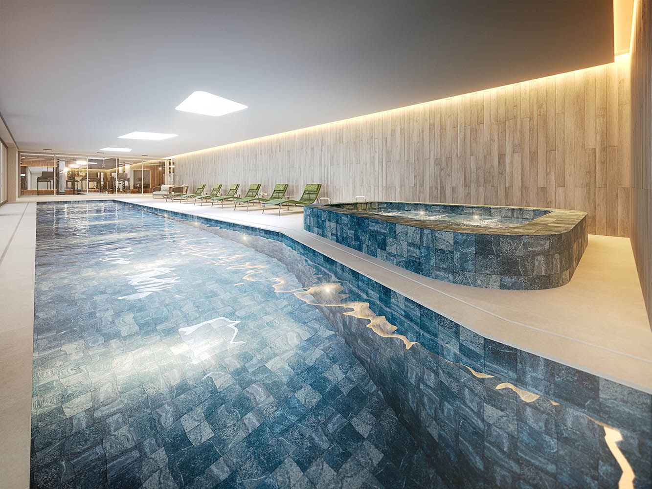 Piscina + SPA Cobertos do Villa Arvo