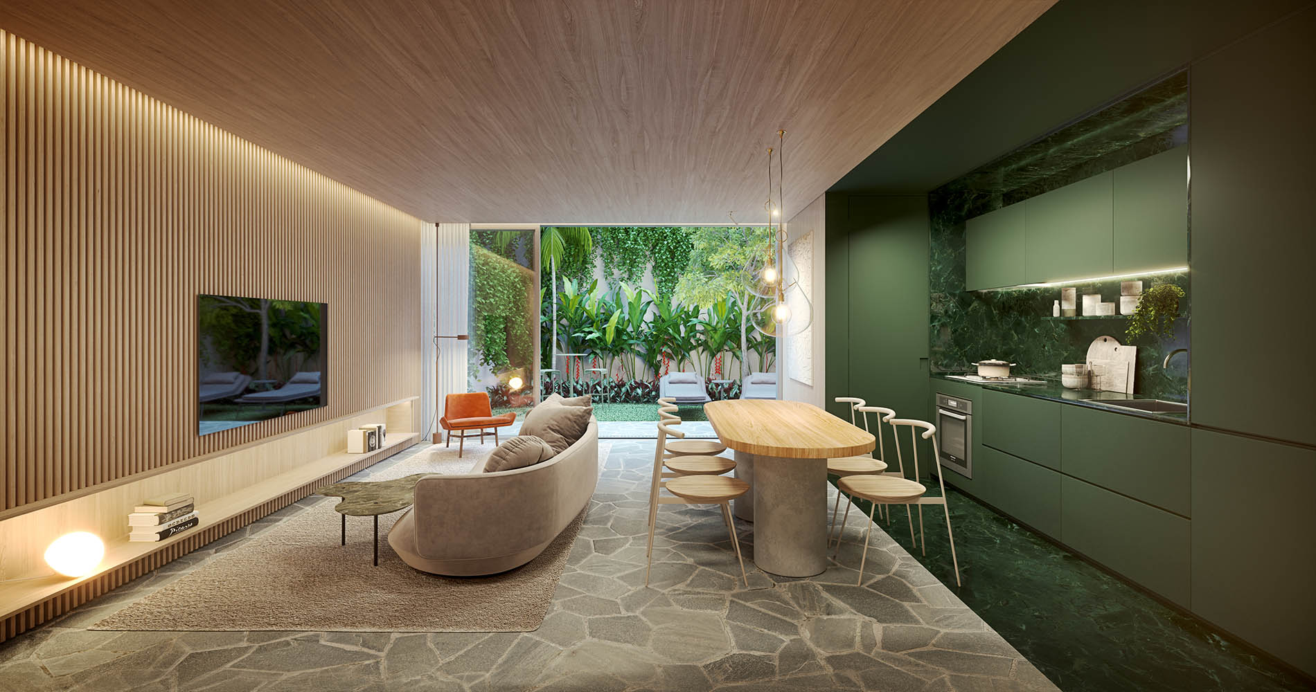 Living Casa Jardim do Villa Arvo