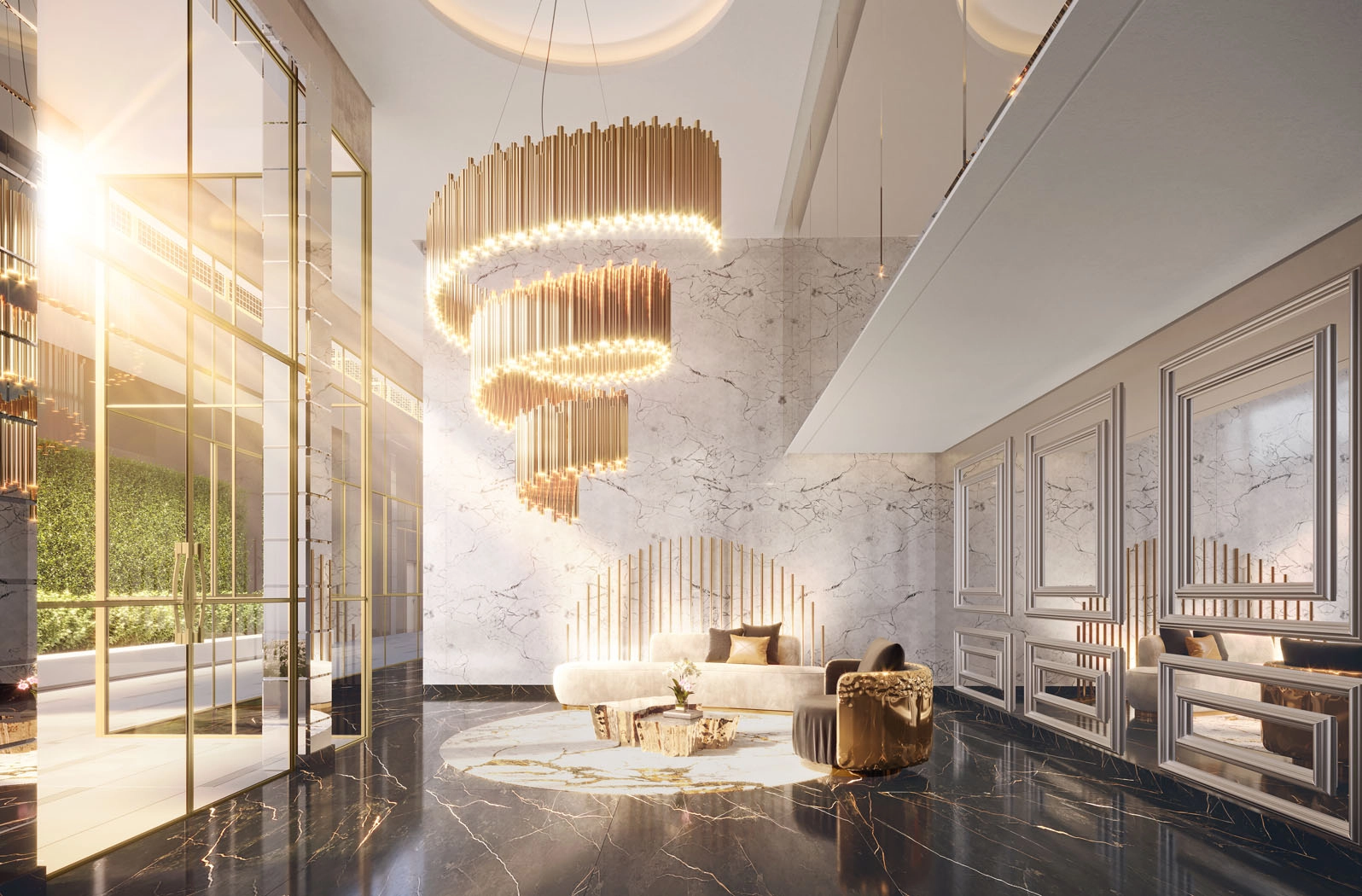Lobby do Soleil Residences