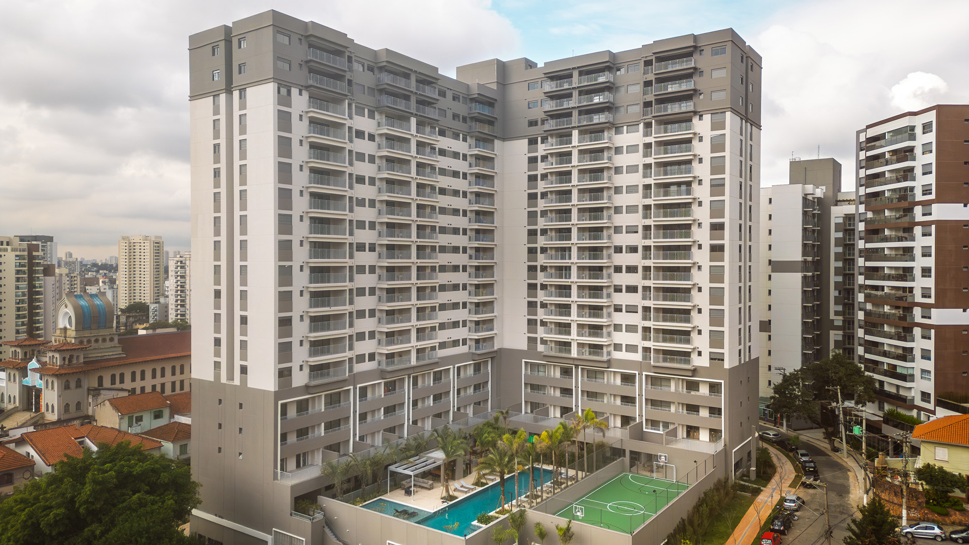 Fachada do Grand Square
