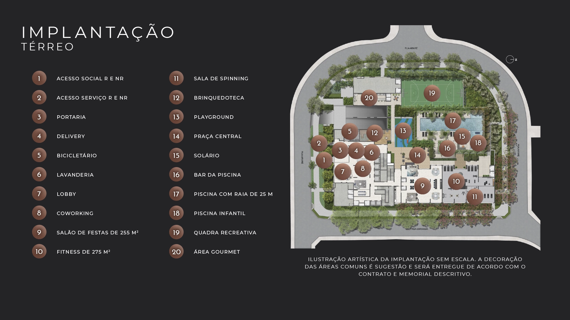 Implantação do Grand Square