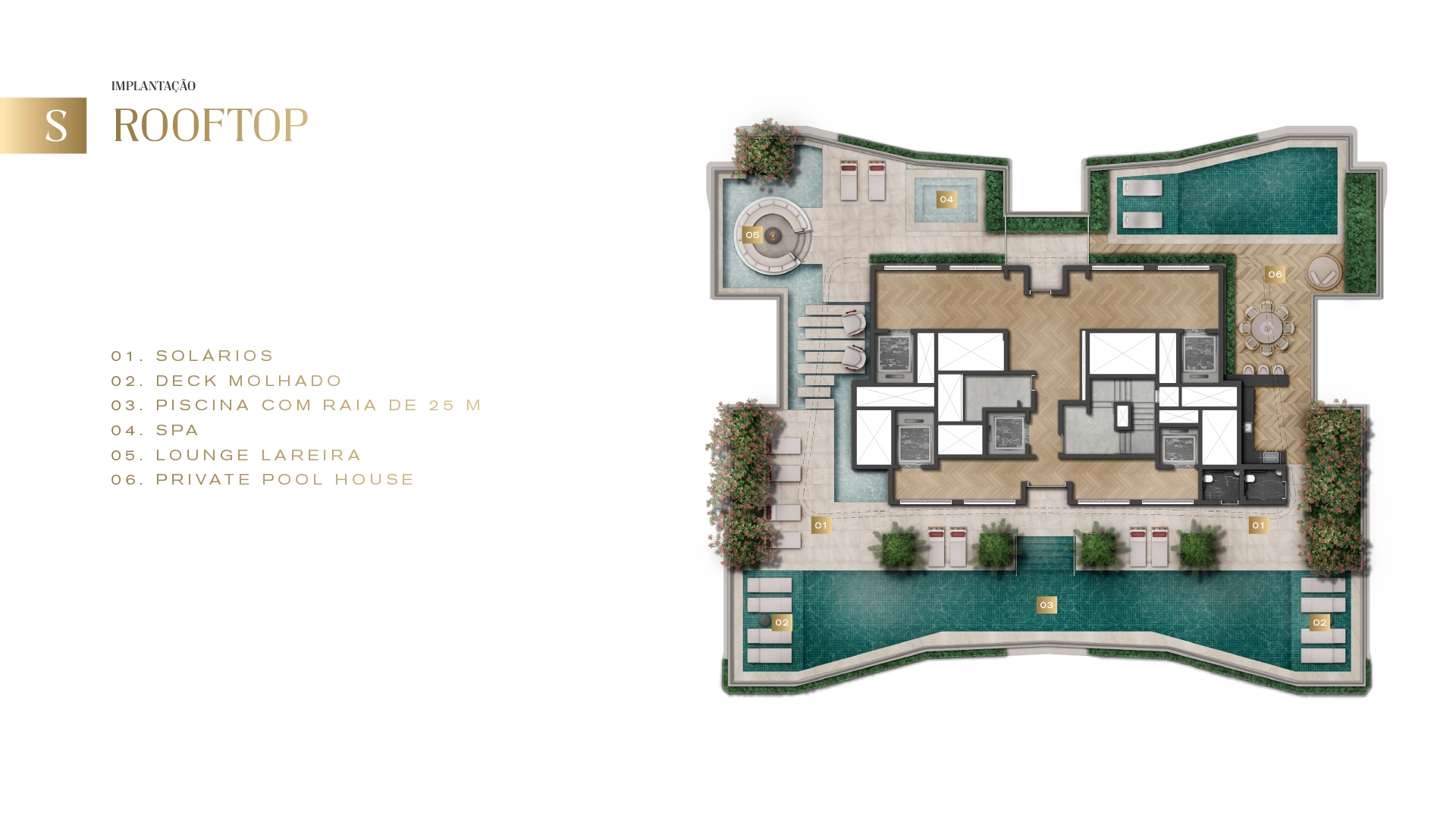 Implantação do Le Six Residences