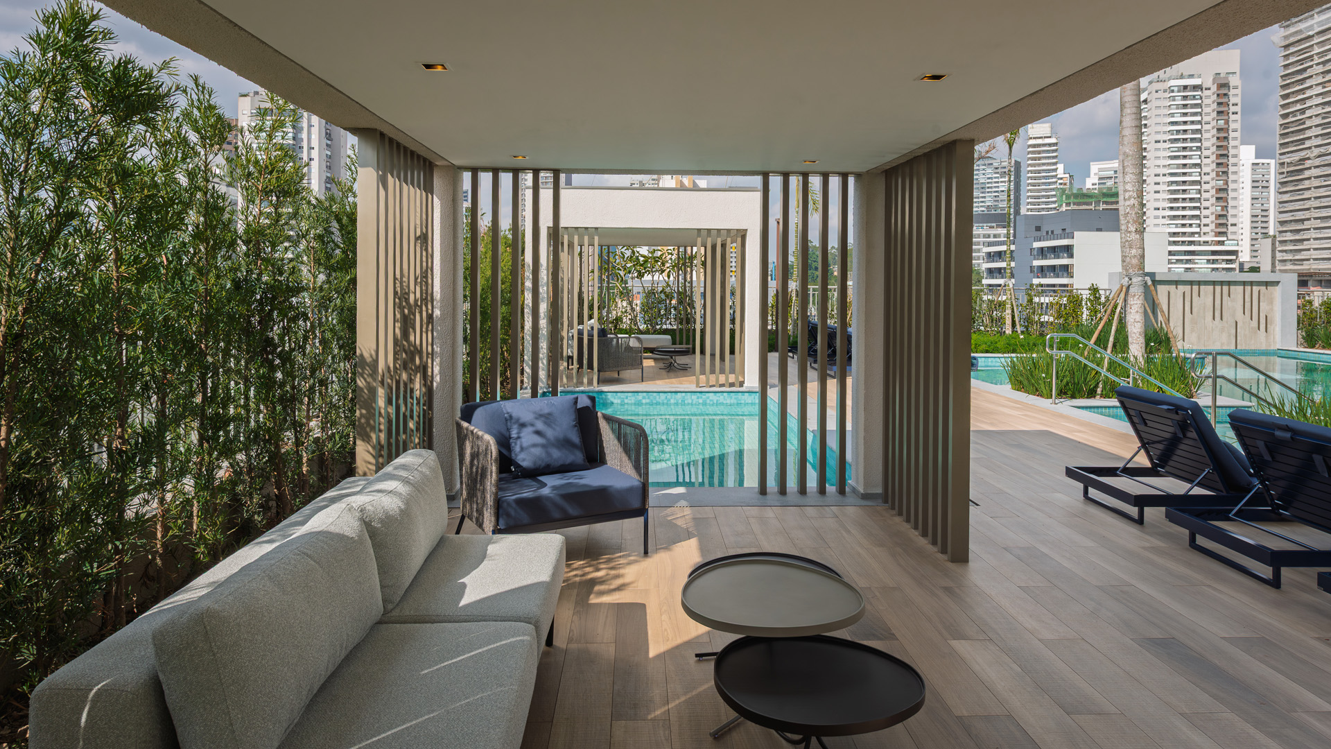 Pool house do Green View Residence