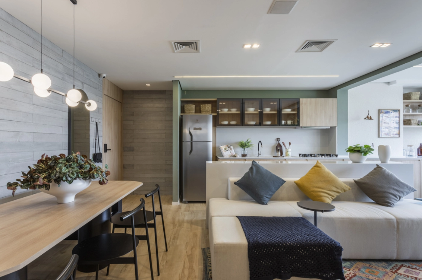 Apartamento decorado de 72 m² do About Vila Mariana