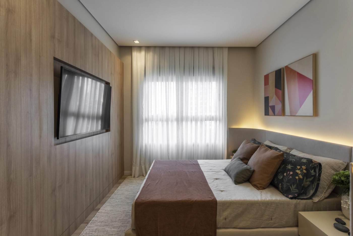 Apartamento decorado de 72 m² do About Vila Mariana