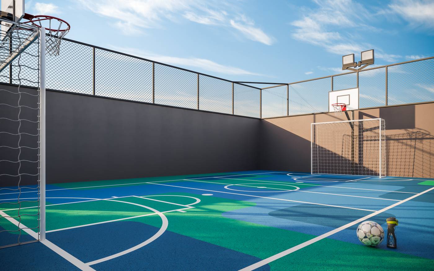 Quadra recreativa do Zeit Brooklin