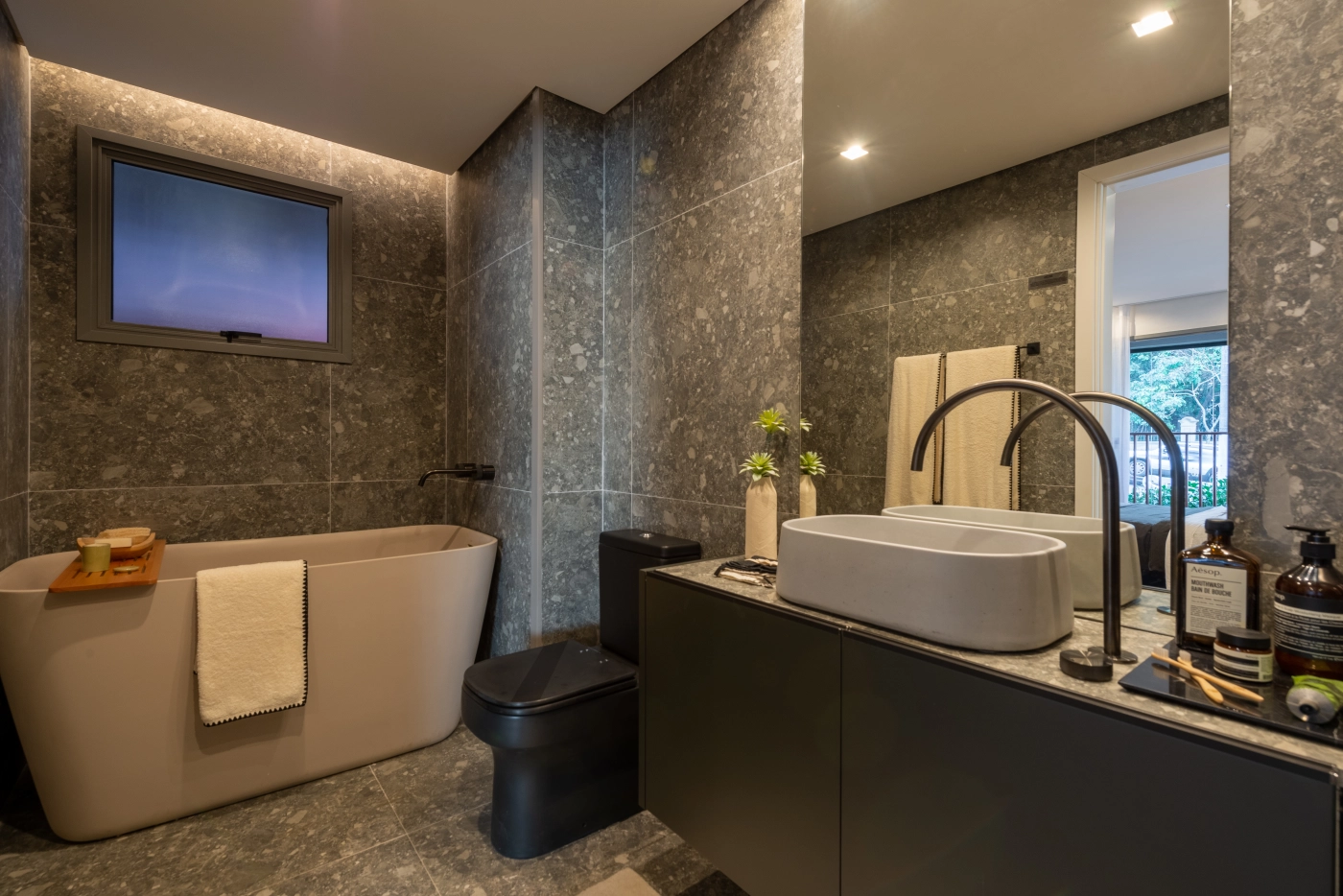 Apartamento decorado do Prado Paulista