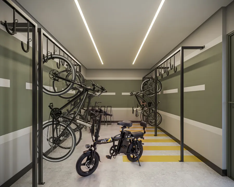 Bicicletário do Alves Pinheiros