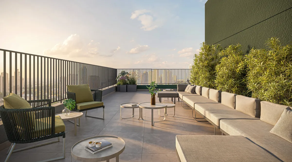 Sky Lounge com Mirante do Alves Pinheiros