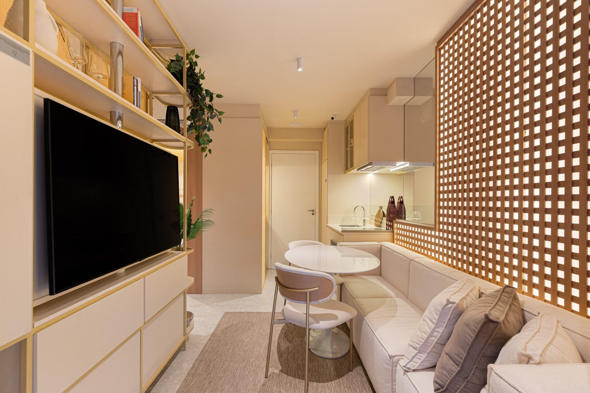 Apartamento decorado do Joá Pinheiros