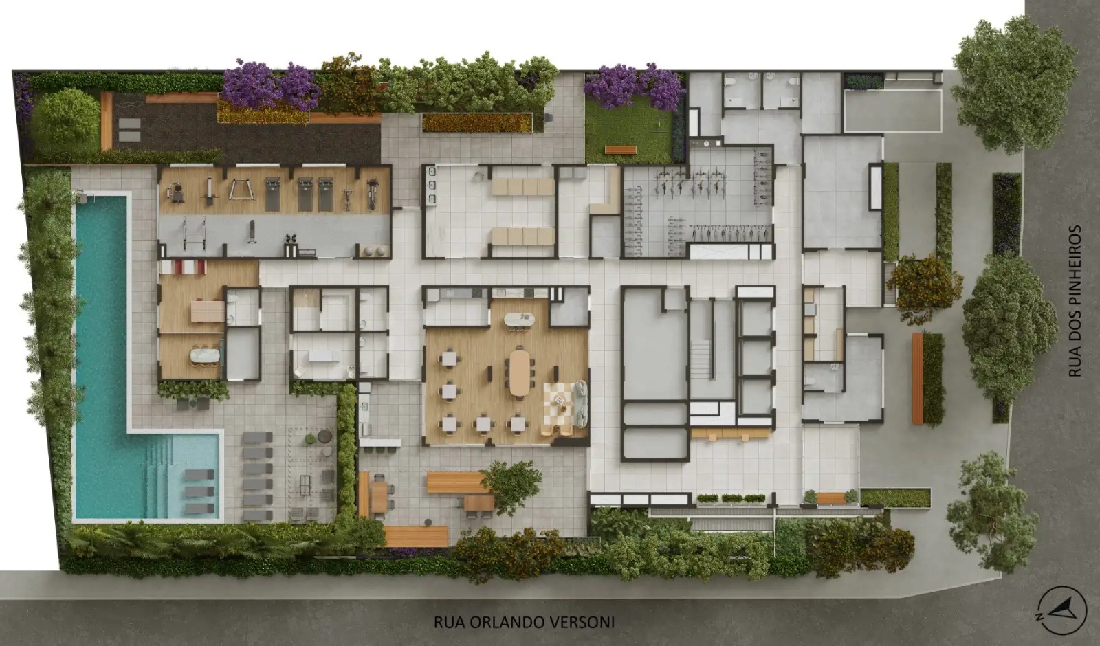 Implantação do QG Faria Lima