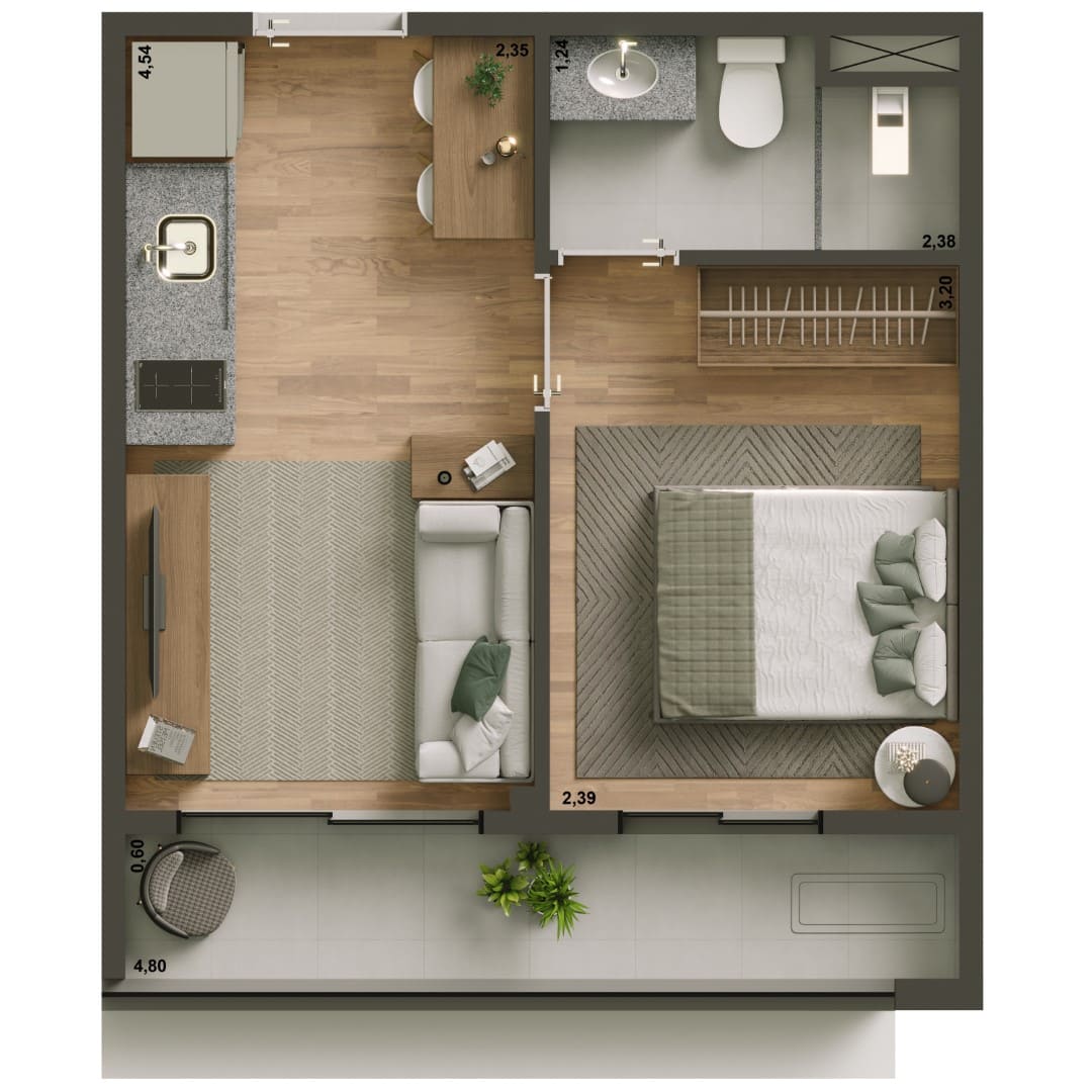 Planta 1 dorm R2V