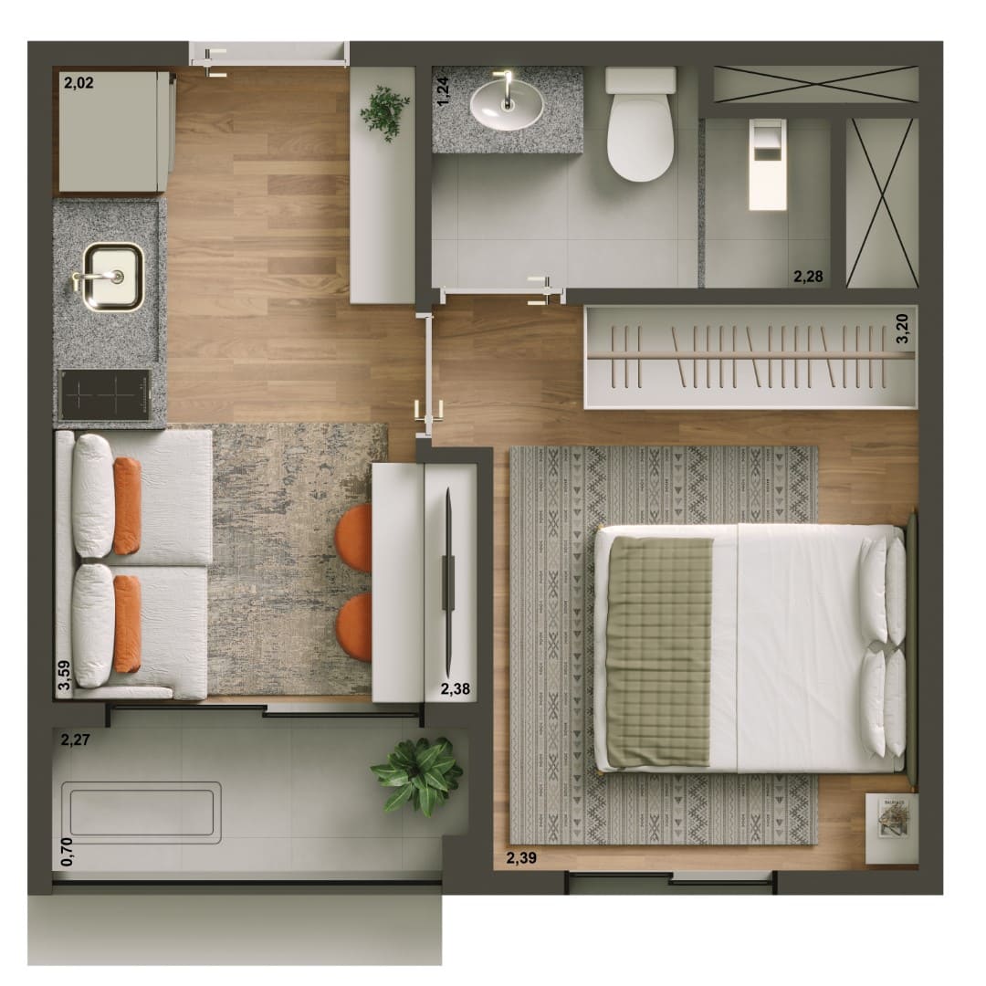 Planta 1 dorm HIS