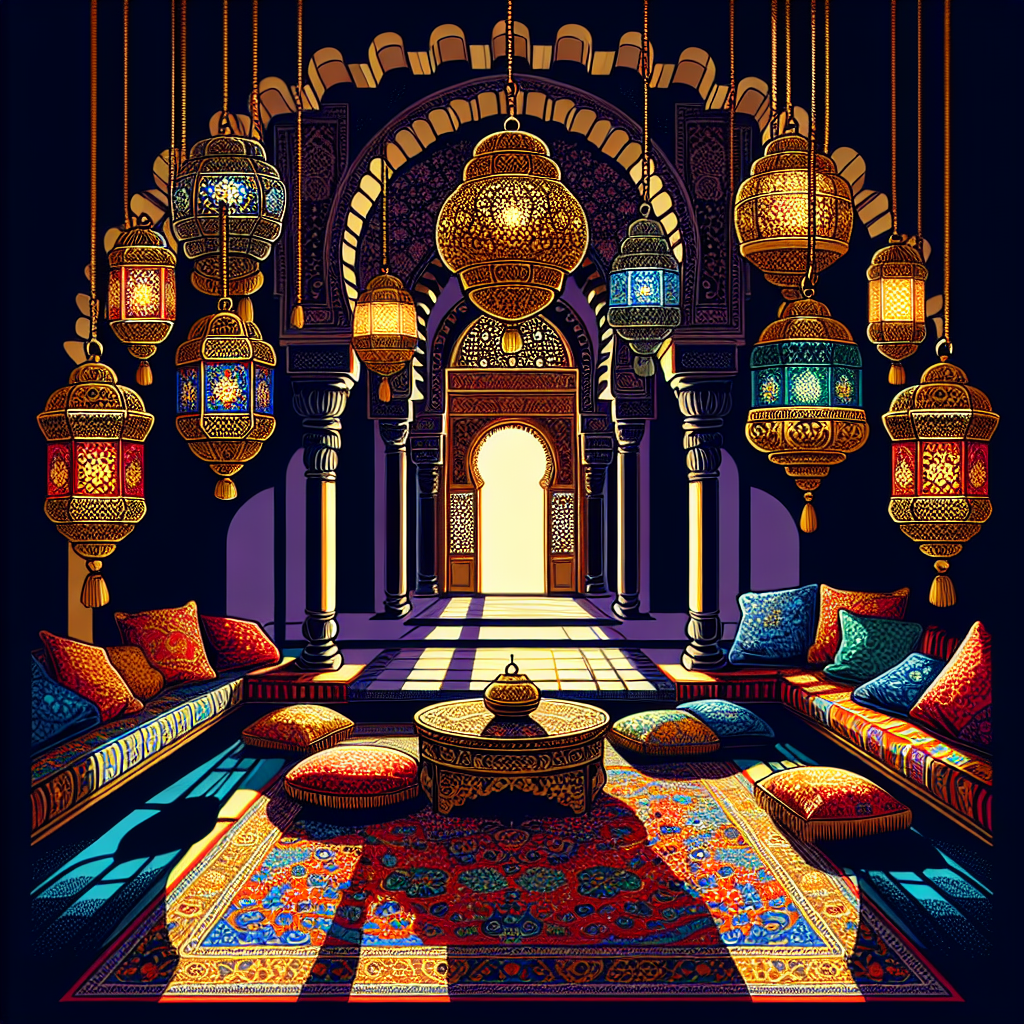Illustration de l'article : Secrets Intemporels des Lanternes Orientales: Art de la Lumière Mystique