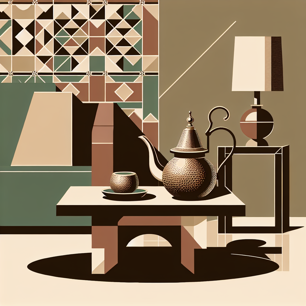 Illustration de l'article : Décoration marocaine chic : Élégance et charme oriental