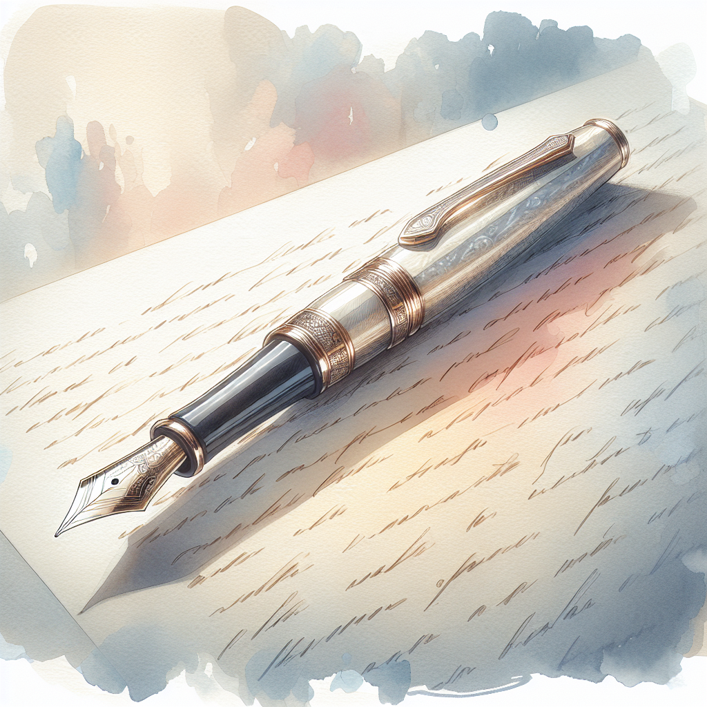 Illustration de l'article : Découvrez le Meilleur Stylo Plume Luxe pour Écrire avec Élégance