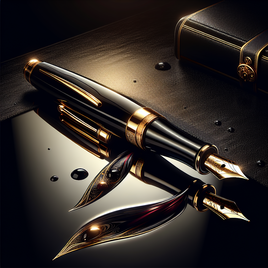 Illustration de l'article : Découvrez l'Écriture Sublime avec un Stylo Plume de Luxe