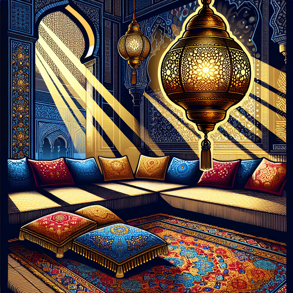 Illustration de l'article : Tapis persan en soie : Élégance et Raffinement intemporels
