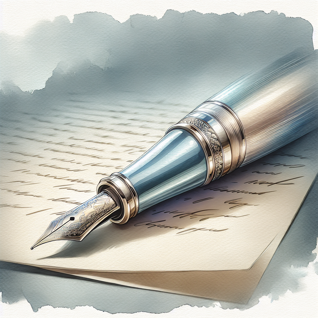 Illustration de l'article : Découvrez le Stylo Plume Haut de Gamme qui Sublime Chaque Traît