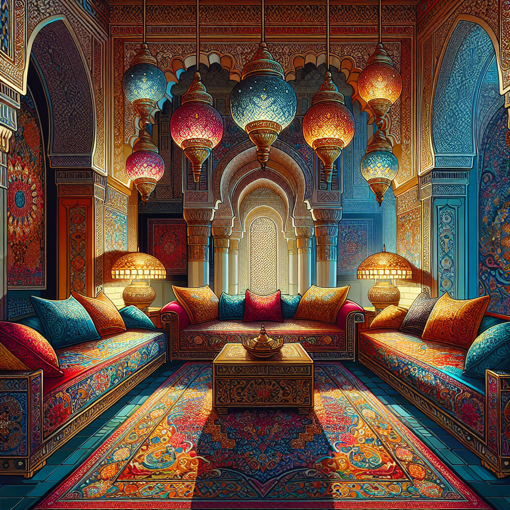 Illustration de l'article : Décoration orientale haut de gamme : Élégance et raffinement unique